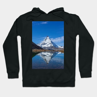 Matterhorn, Zermatt, Valais, Switzerland, Europe, autumn Hoodie